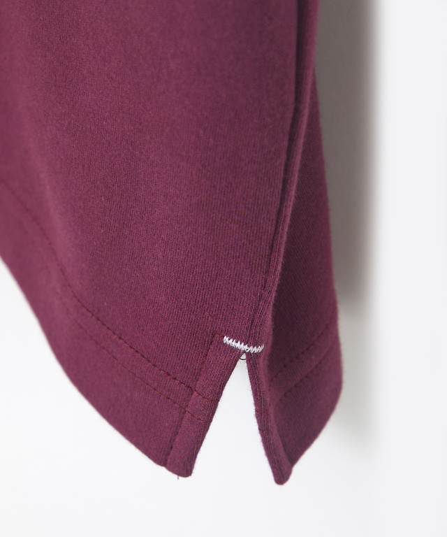 スムース  ハイネック カットソー 【ウガンダ オーガニック コットン】