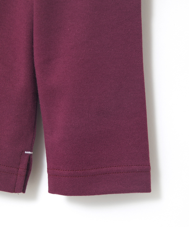 スムース  ハイネック カットソー 【ウガンダ オーガニック コットン】