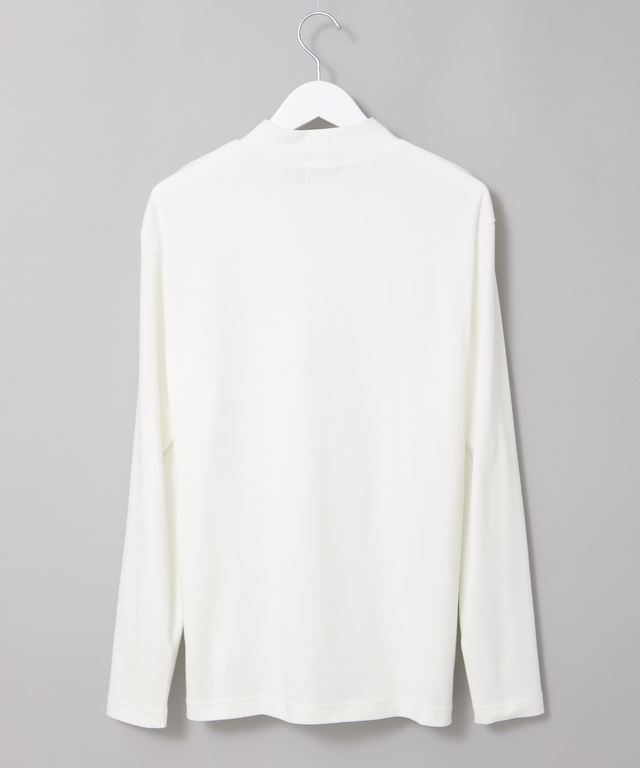 スムース  ハイネック カットソー 【ウガンダ オーガニック コットン】