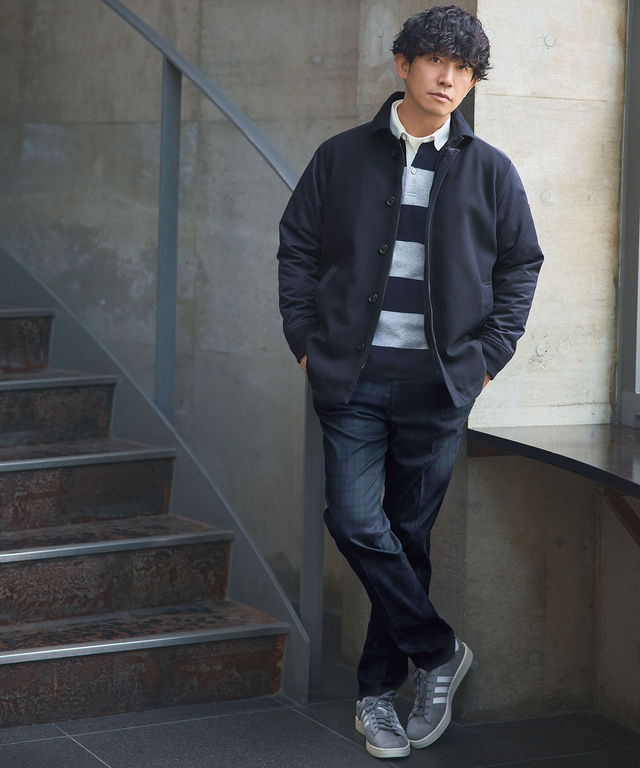 スムース  ハイネック カットソー 【ウガンダ オーガニック コットン】