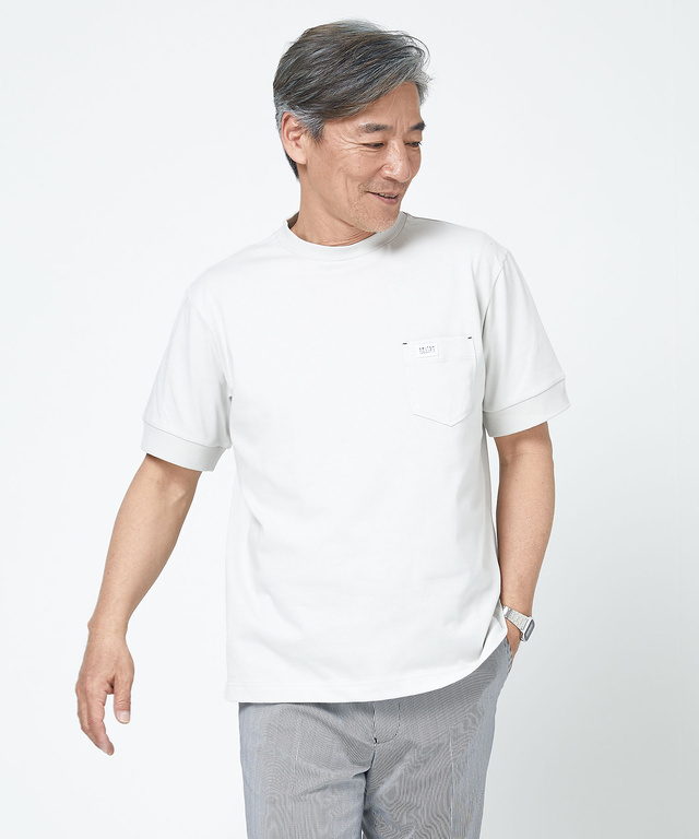 メンズ プレーティング 天竺カットソー通販 [1502-43274 メンズ プレーティング 天竺カットソー通販 [1502-43274