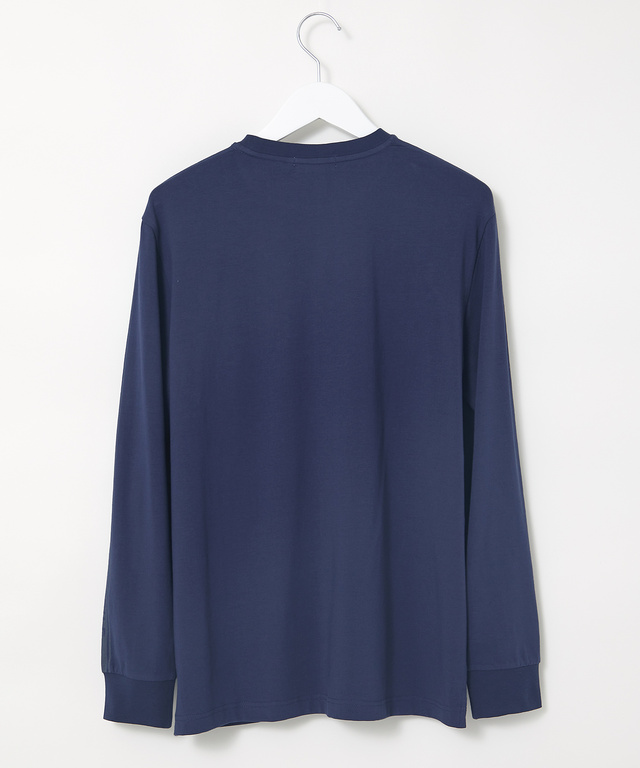 胸切り替え クルーネック カットソー