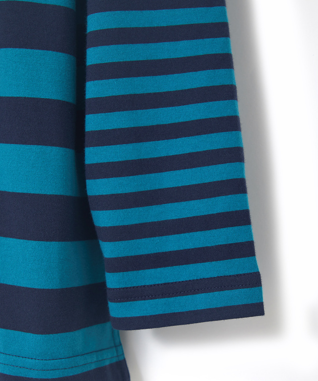 クレイジー ボーダー柄 カットソー