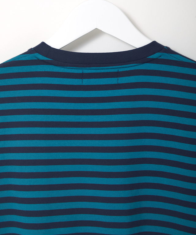 クレイジー ボーダー柄 カットソー