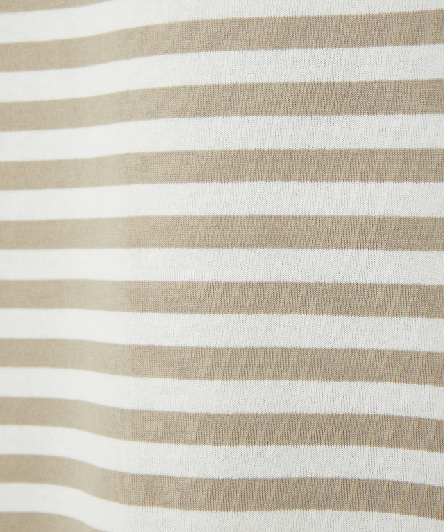 クレイジー ボーダー柄 カットソー