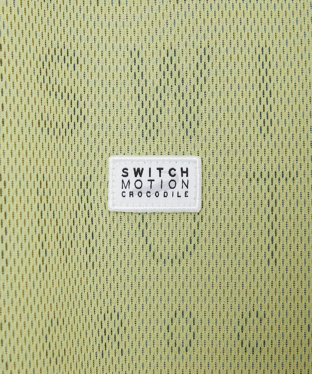 メッシュ ジャカード ロゴ カットソー