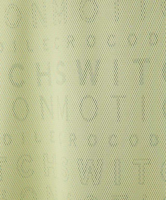 メッシュ ジャカード ロゴ カットソー