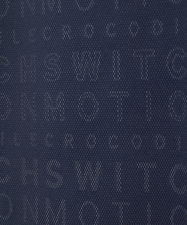 メッシュ ジャカード ロゴ カットソー