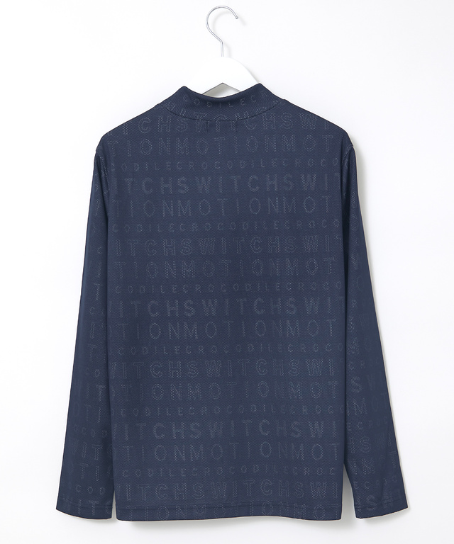 メッシュ ジャカード ロゴ カットソー