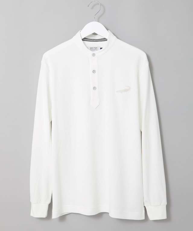 鹿の子 ハイネック プルオーバー