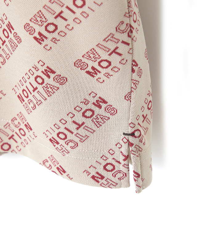 ロゴ プリント クルーネック カットソー