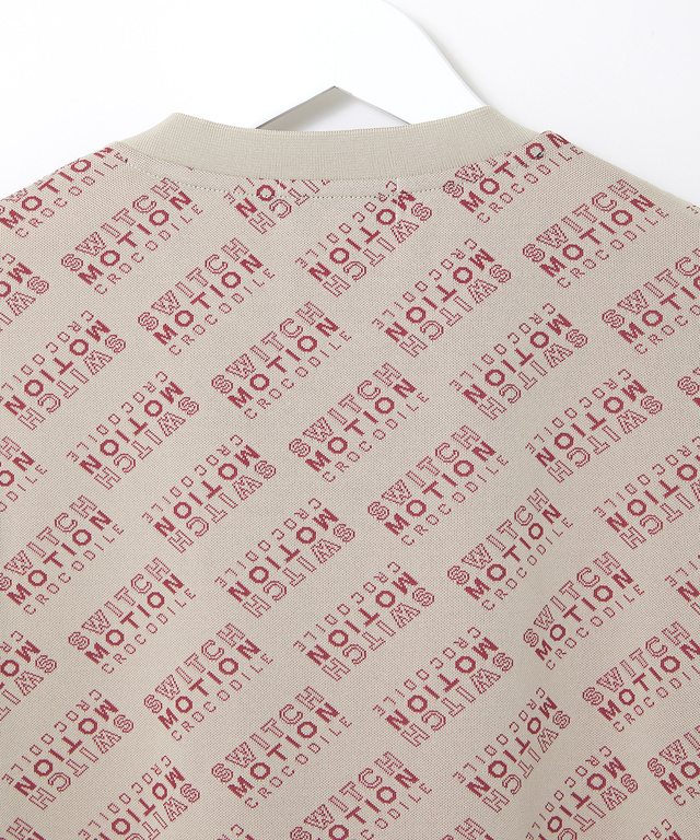 ロゴ プリント クルーネック カットソー