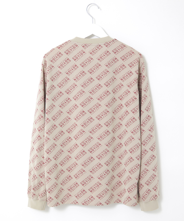 ロゴ プリント クルーネック カットソー