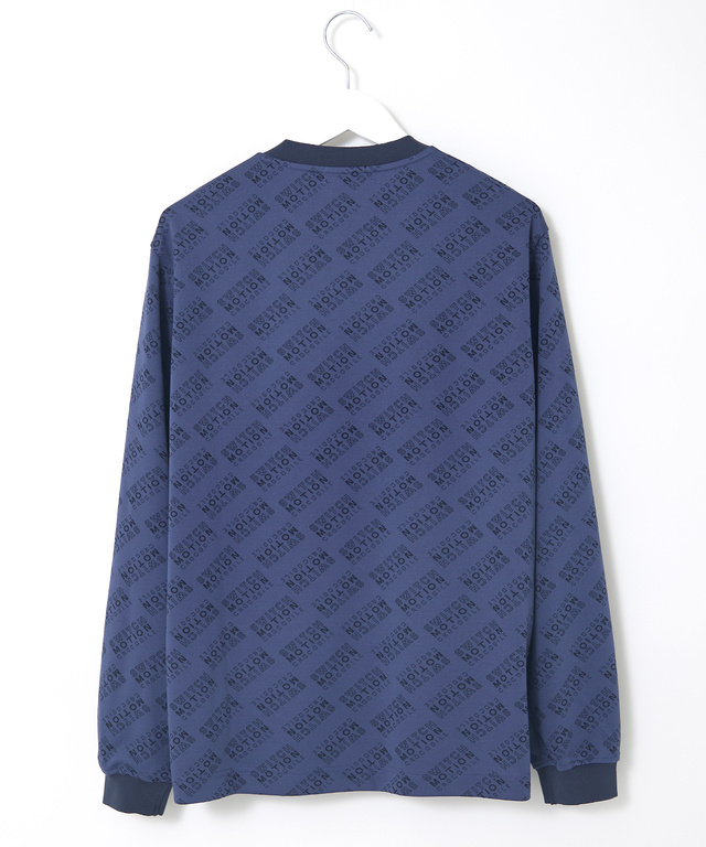 ロゴ プリント クルーネック カットソー