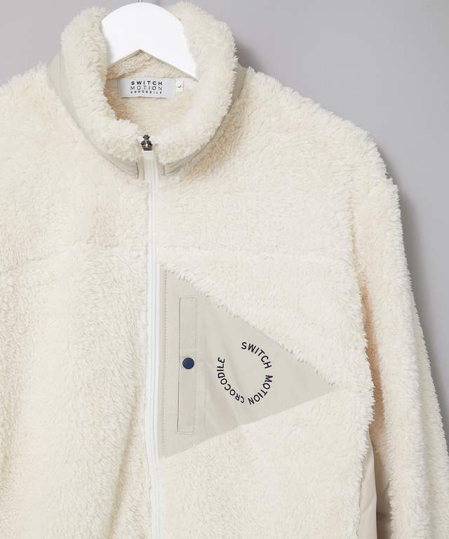 起毛 フリース ブルゾン