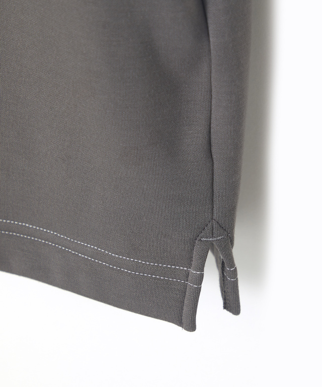 裏起毛 配色 デザイン ポロシャツ