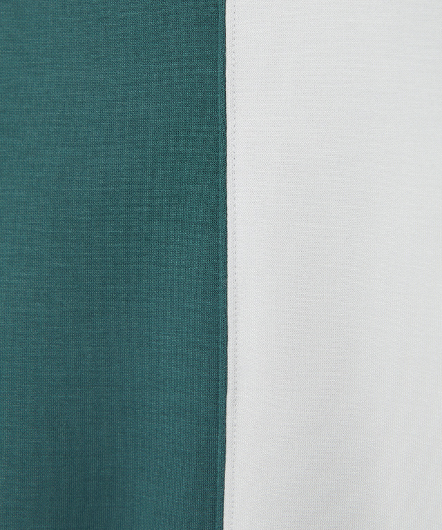 裏起毛 配色 デザイン ポロシャツ