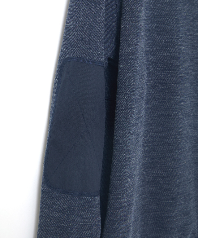 デニム風 裏起毛 トレーナー