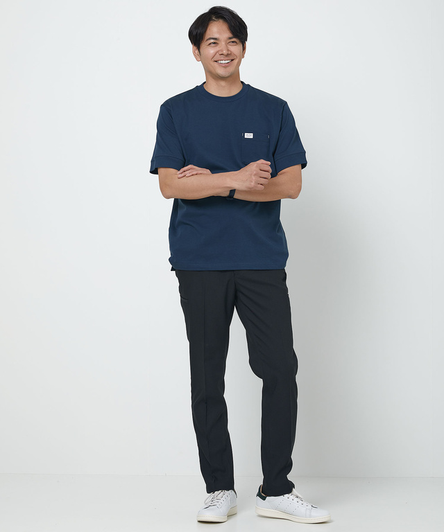 天竺 ポケット Tシャツ