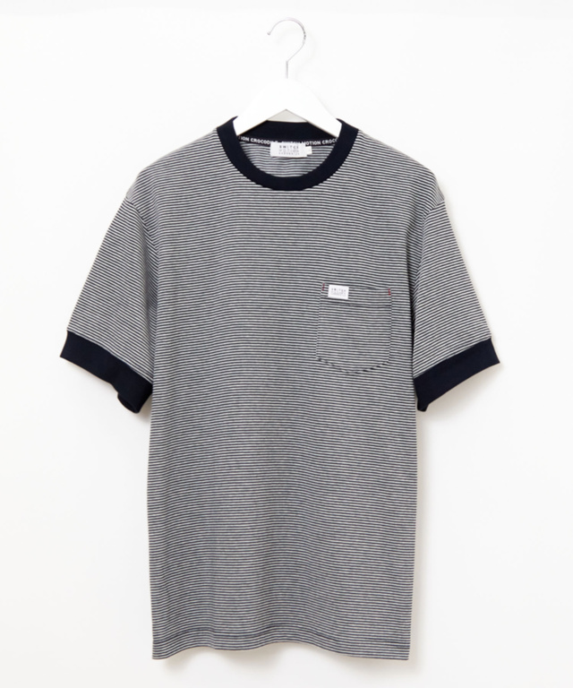 天竺 ポケット Tシャツ