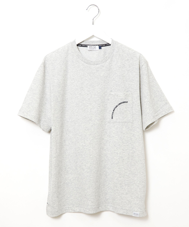 クルーネック ポケットロゴ Tシャツ