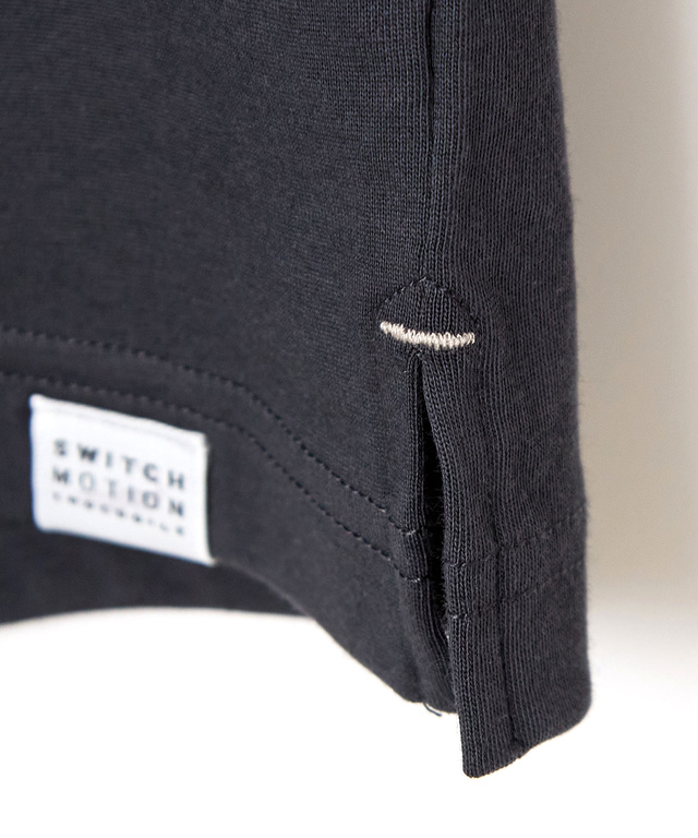 クルーネック ポケットロゴ Tシャツ