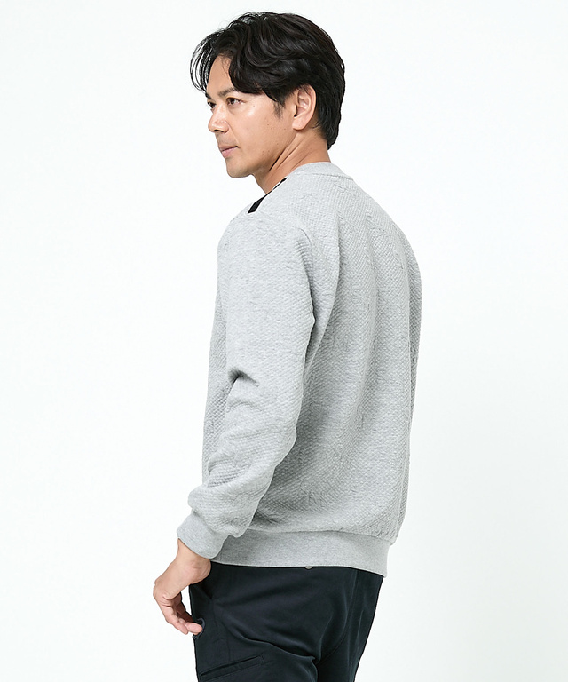 ジャカード デザイン プルオーバー