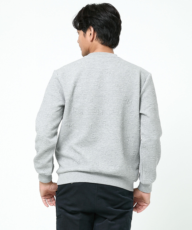 ジャカード デザイン プルオーバー