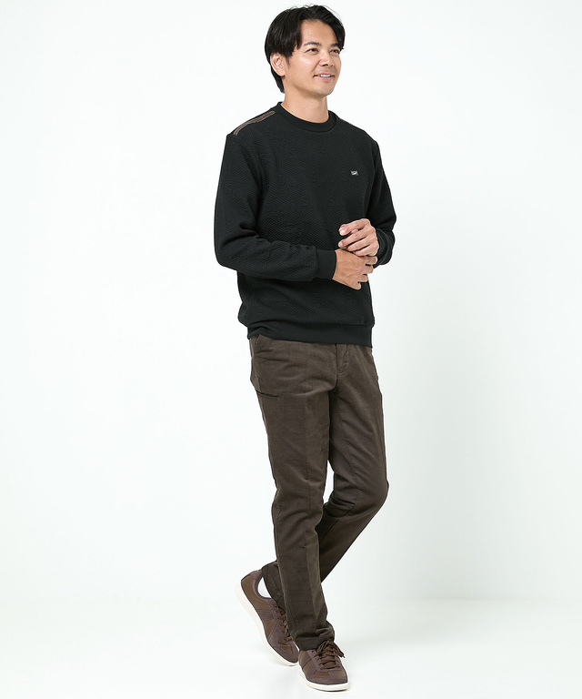 ジャカード デザイン プルオーバー