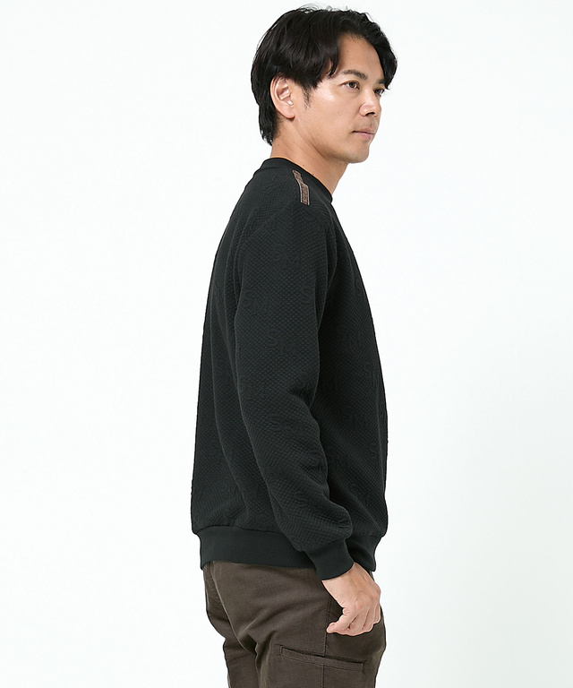 ジャカード デザイン プルオーバー