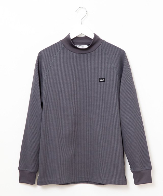 ハイネック ラグランスリーブ カットソー