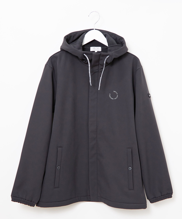 裏起毛 ロゴプリント パーカー