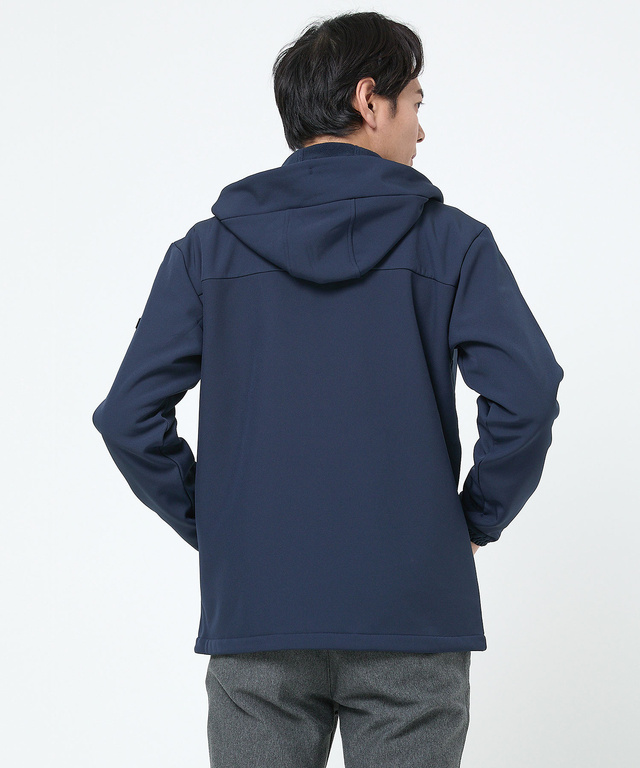 裏起毛 ロゴプリント パーカー