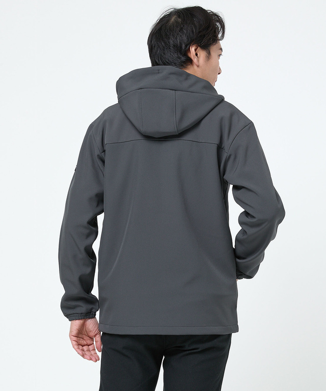 裏起毛 ロゴプリント パーカー