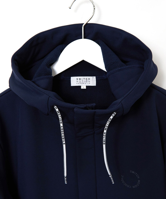 裏起毛 ロゴプリント パーカー