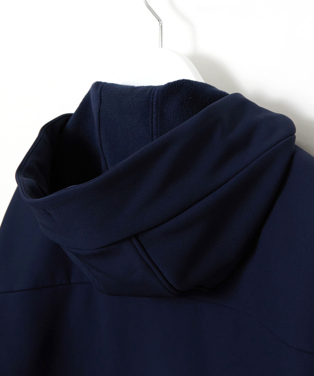 裏起毛 ロゴプリント パーカー