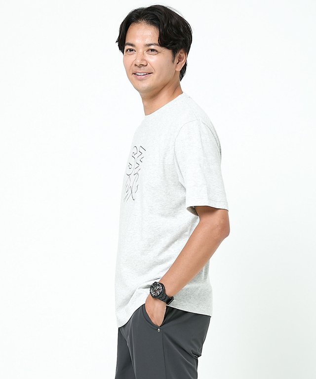 天竺 プリント Tシャツ