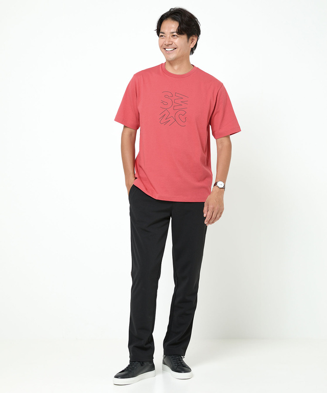 天竺 プリント Tシャツ