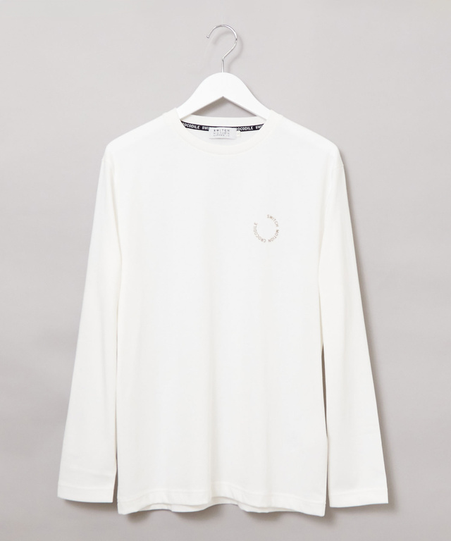 ロゴプリント 長袖Tシャツ