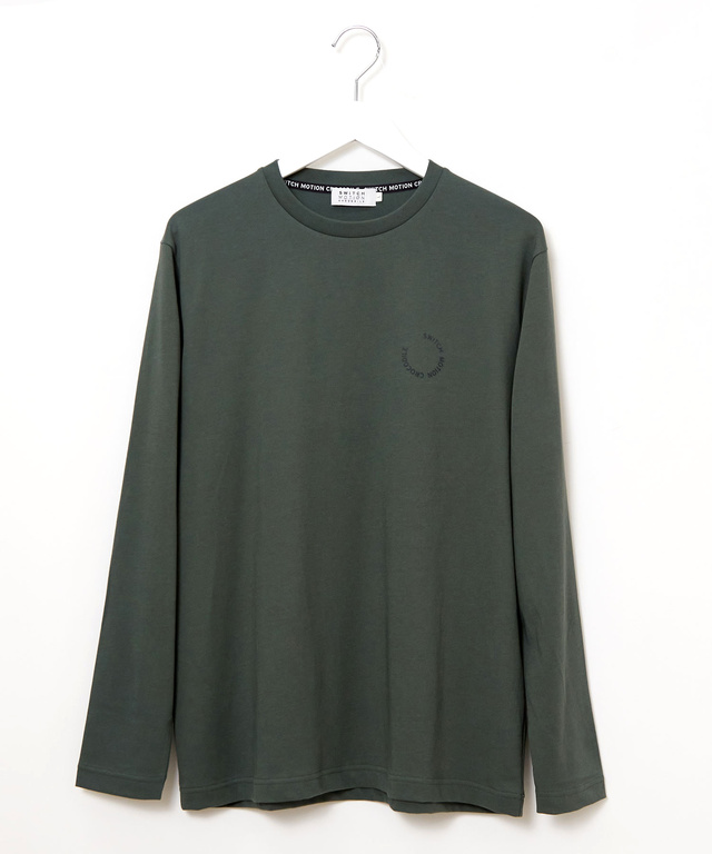 ロゴプリント 長袖Tシャツ