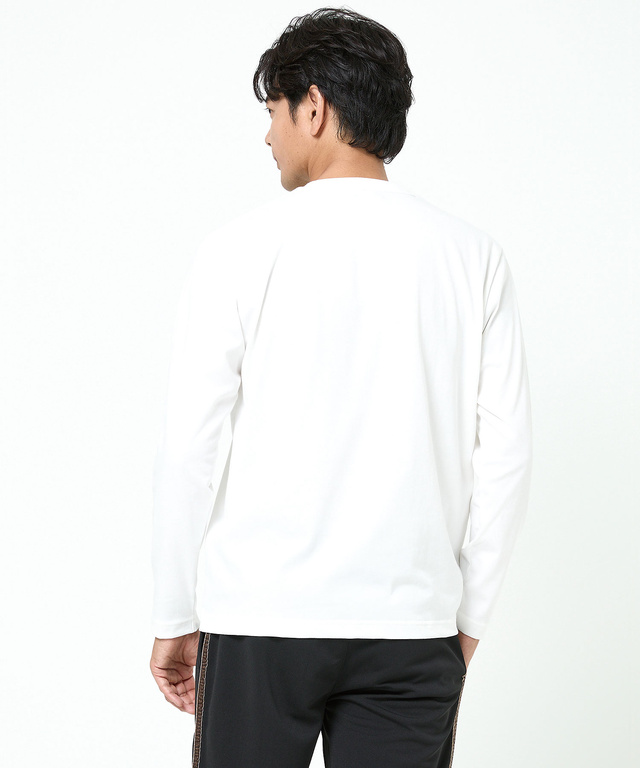 ロゴプリント 長袖Tシャツ