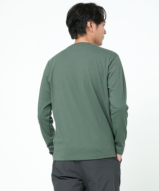 ロゴプリント 長袖Tシャツ