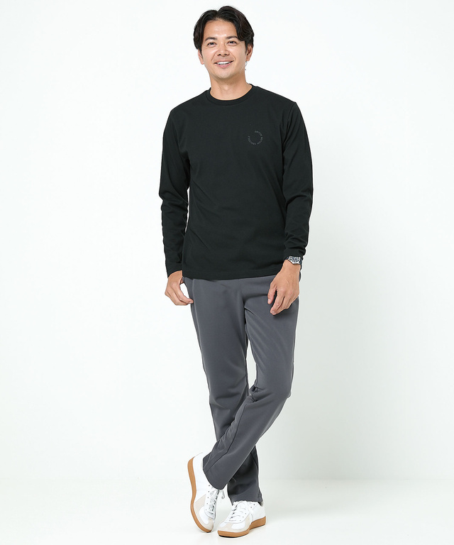 ロゴプリント 長袖Tシャツ