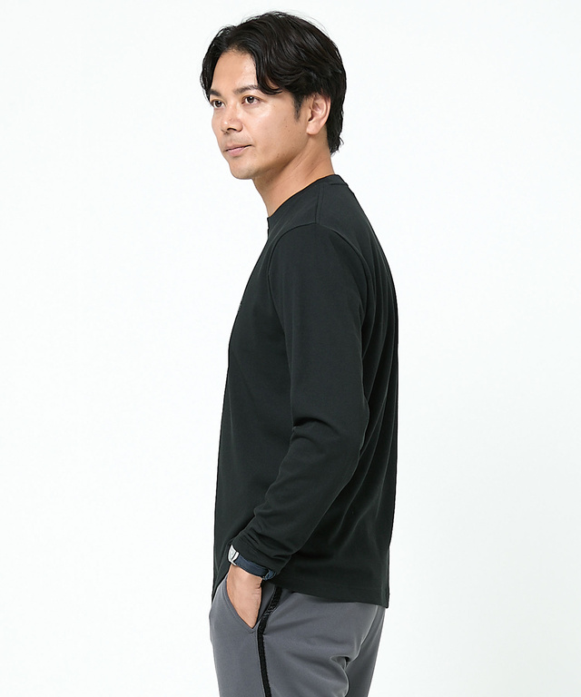 ロゴプリント 長袖Tシャツ