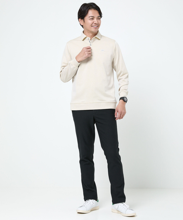 ダブルフェイス  配色 ポロシャツ