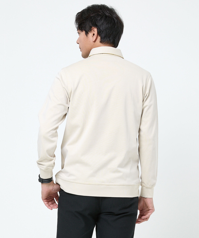 ダブルフェイス  配色 ポロシャツ