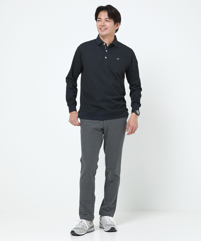 ダブルフェイス  配色 ポロシャツ