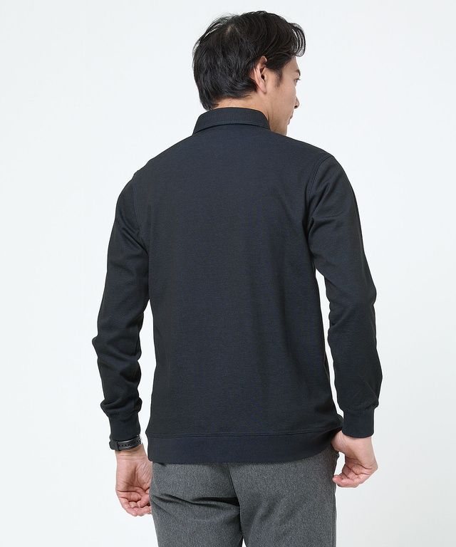 ダブルフェイス  配色 ポロシャツ