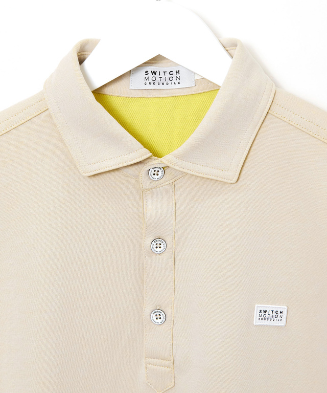 ダブルフェイス  配色 ポロシャツ