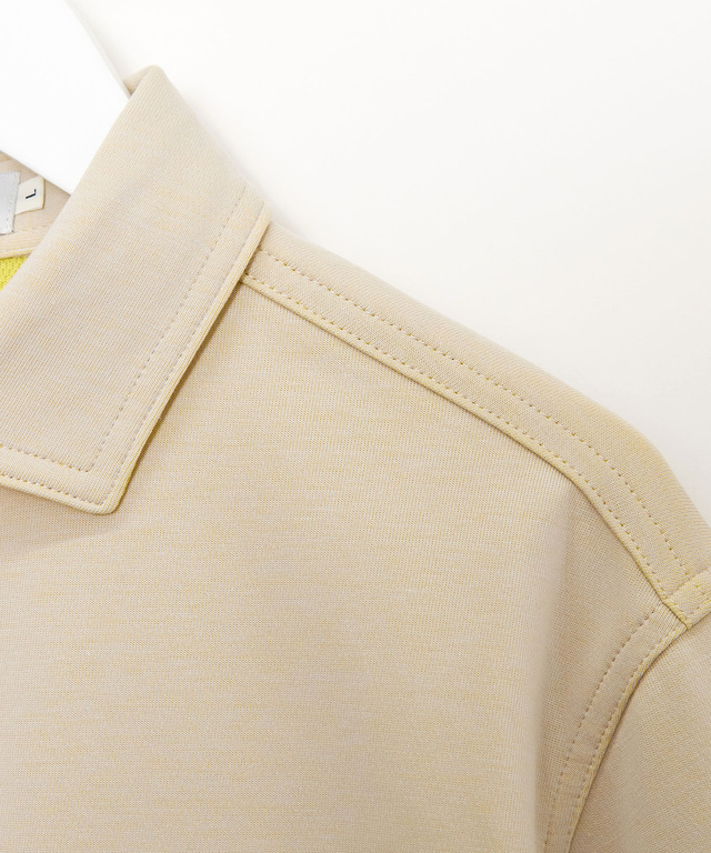 ダブルフェイス  配色 ポロシャツ